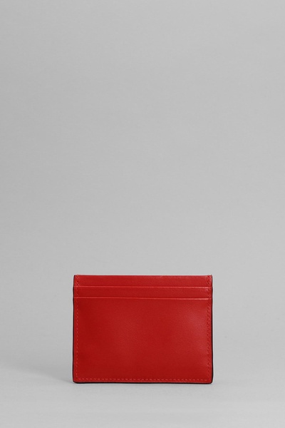 Full-Grain Leather and Logo-Debossed Rubber Cardholder