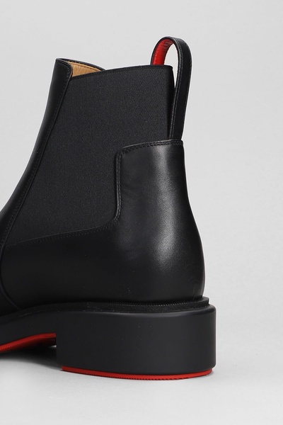 Urbino Ankle Boots In Black Leather