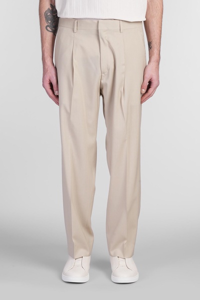 Vincent Pants In Beige Wool