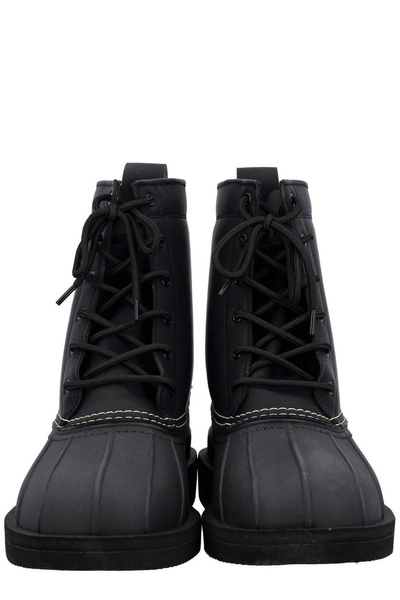 Alal Lace-up Round Toe Boots