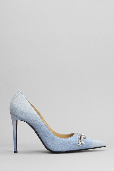 Pumps In Blue Denim