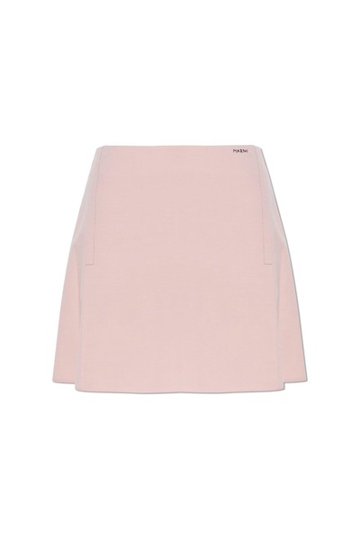 Logo Embroidered Mini Skirt