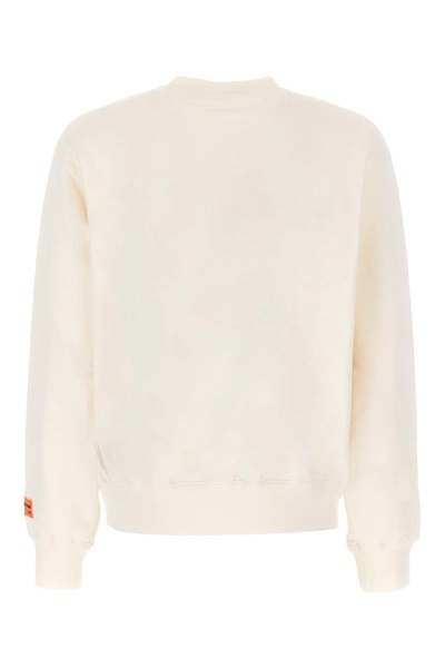 Ivory Cotton Sweatshirt