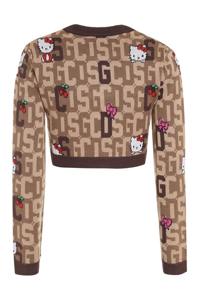 Gcds X Hello Kitty - Wool-blend Crew-neck Sweater