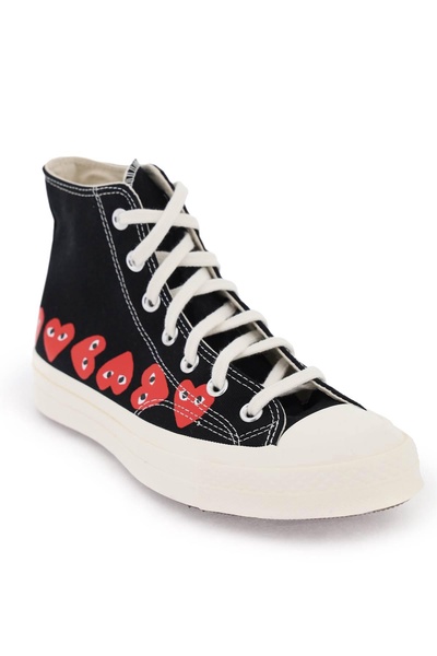 Multi Heart Converse X Comme Des Gar S Play Hi-top Sneakers