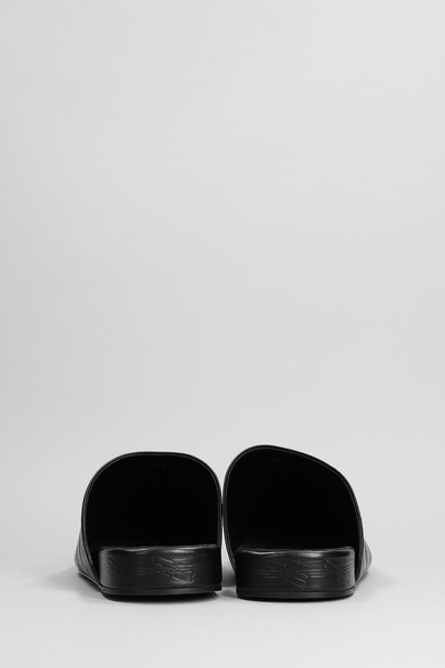 Slipper-mule In Black Leather