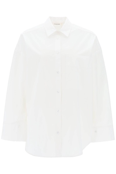 Derris Shirt In Organic Poplin