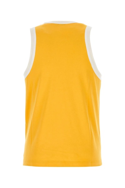 Yellow Cotton Abebe Tank Top