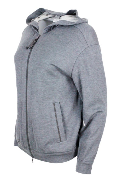 Brunello Cucinelli Zipped Hoodie