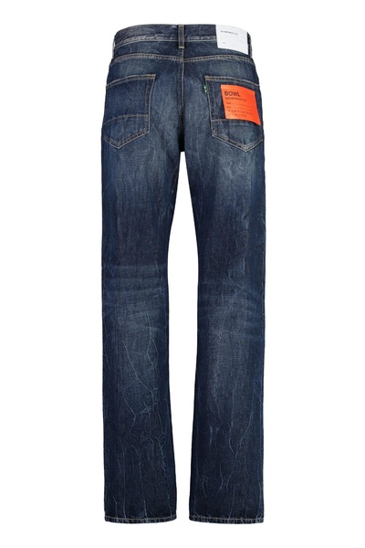 Bowl 5-pocket Straight-leg Jeans