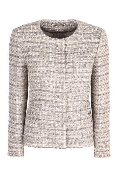 Tagliatore Beverly Boucle Jersey Single-Breasted Jacket