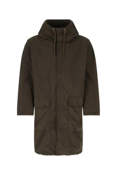 Mud Polyester Blend Parka