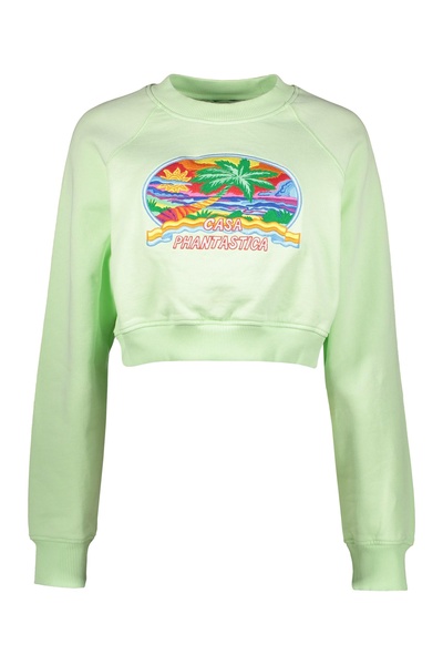 Patch Cotton Sweatshirt