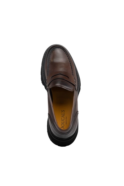 Brown Leather Loafers