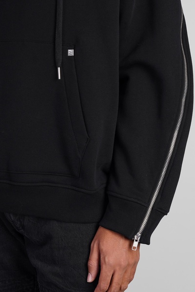 Sweatshirt In Black Cotton