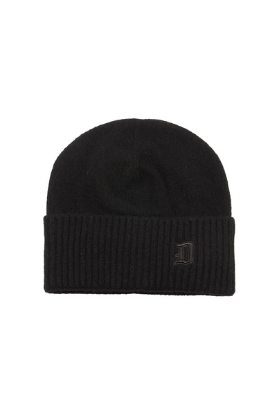 Logo Embroidered Knit Beanie