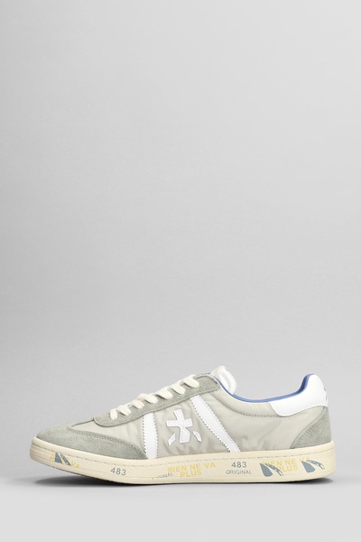 Bonnie Sneakers In Grey Suede And Fabric