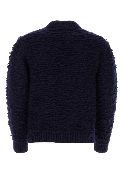 Navy Blue Wool Sweater