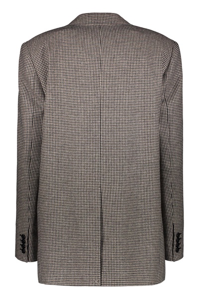 Wool Single-breasted Blazer