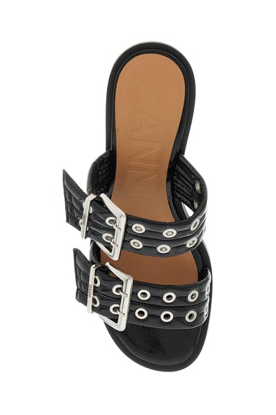 'women's Patent Buckle M