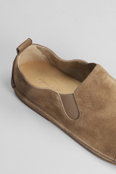 Loafers In Beige Suede