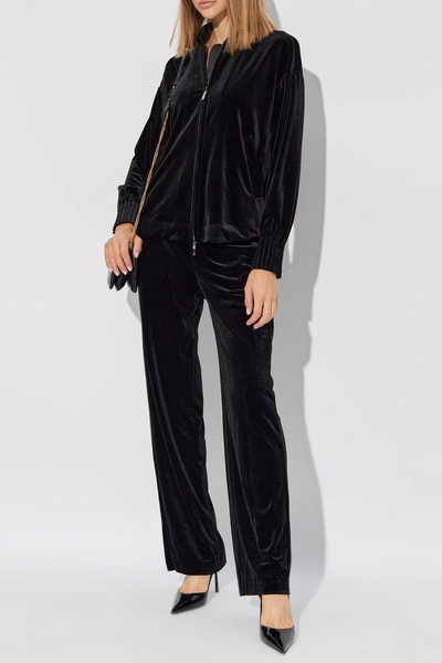 Velvet Loose Fit Trousers Emporio Armani