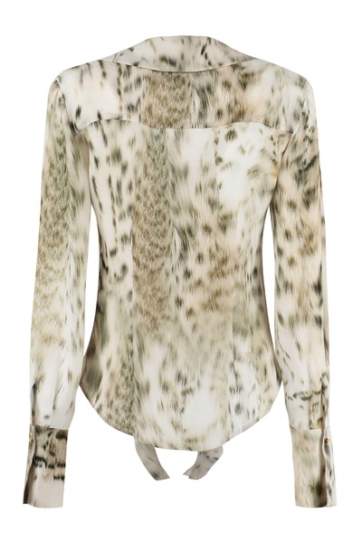 Printed Georgette Blouse Blumarine