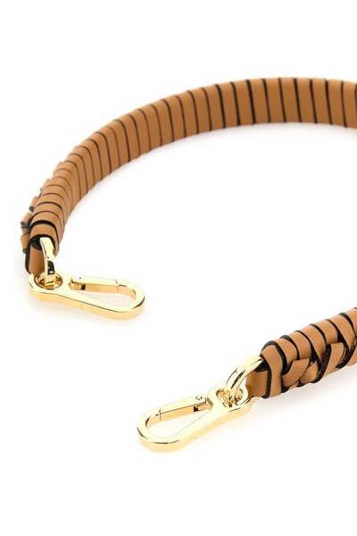 Camel Leather Shoulder Strap