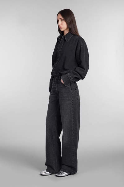 Tessie Jumpsuit In Black Cotton