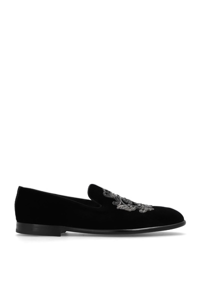 Dolce & Gabbana Velvet Loafers