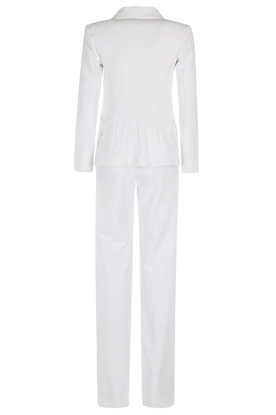 Elisabetta Franchi Double Layer Stretch Crepe Suit