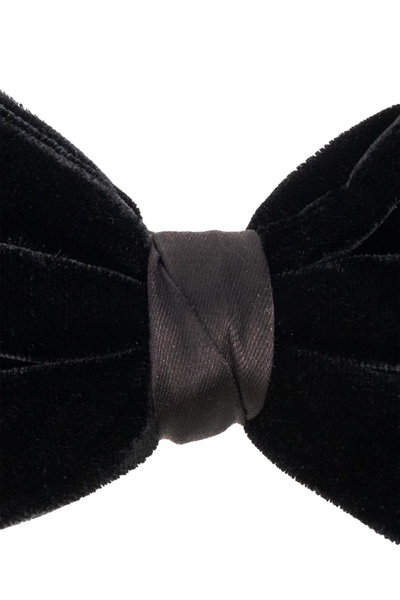 Giorgio Armani Velvet Bow Tie