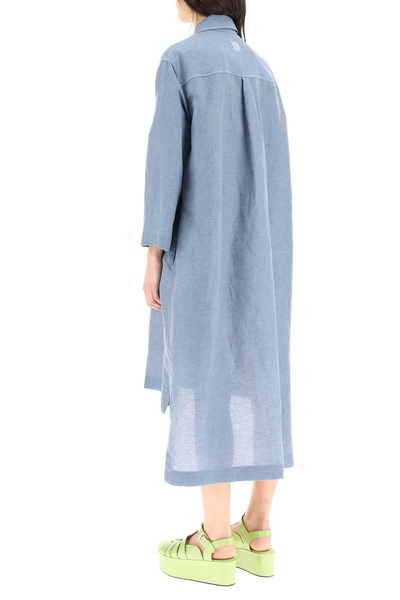 Tunic Dress In Chambray