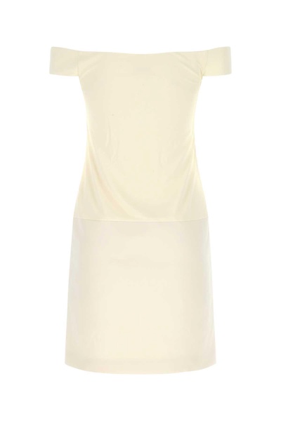 Ivory Viscose Blend Dress