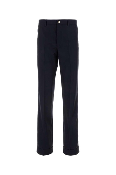 Miu Miu Woman Midnight Blue Batavia Pant