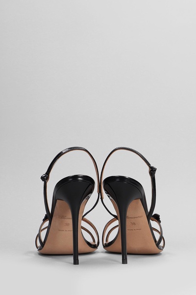 Aura Sandals In Black Leather