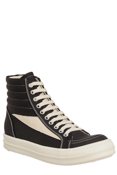 High-top Lace-up Sneakers