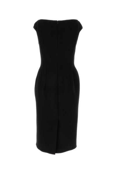 Black Wool Dress