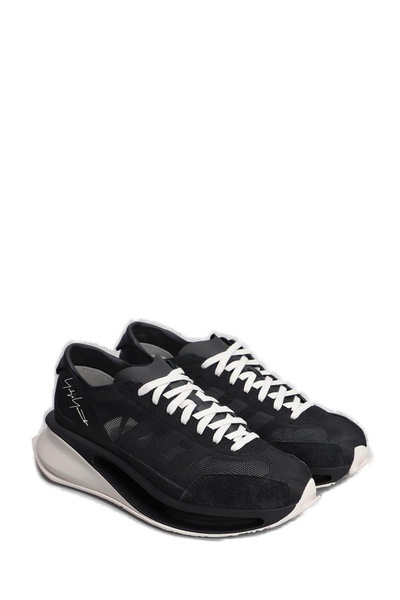 Round Toe Lace-up Sneakers