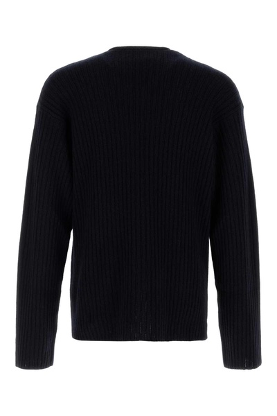 Midnight blue cashmere Gustave sweater