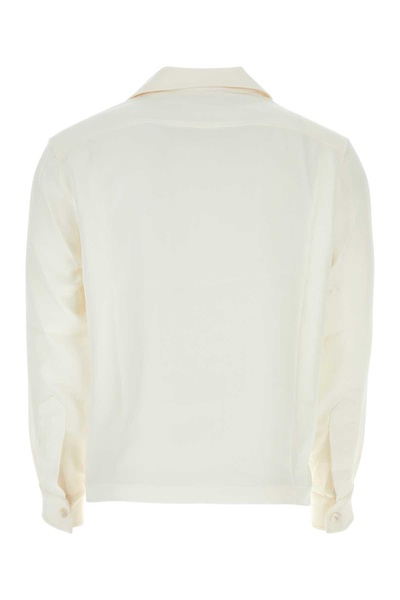 Ivory Silk Trillium Shirt