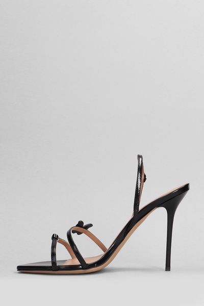 Aura Sandals In Black Leather