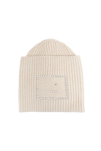 Acne Studios Woolen hat with logo