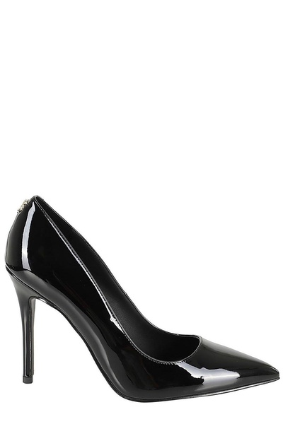 Shiny Heeled Pumps