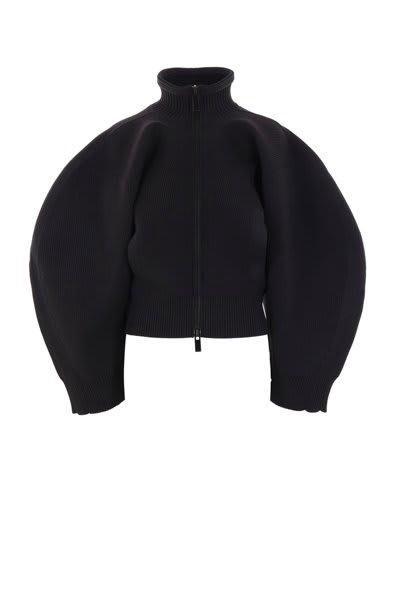 Sacai High Neck Zip-Up Jacket