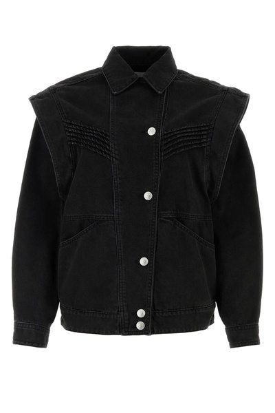 Black Denim Harmon Jacket