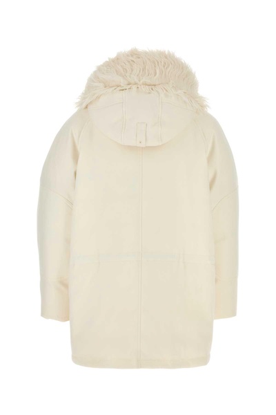 Jil Sander Zip Detailed Oversized Down Jacket