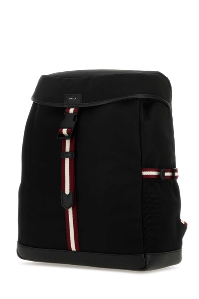 Black nylon Sport backpack