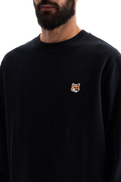 'fox Head Patch Sweatshirt With