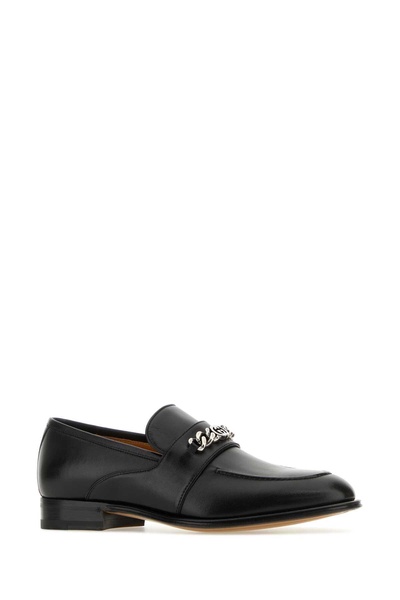 Gucci Man Black Leather Loafers